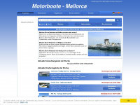 motorboote-mallorca.de Webseite Vorschau