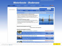 motorboote-bodensee.de Webseite Vorschau