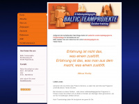 baltic-teamprojekte.de Webseite Vorschau