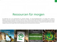 hiltbrunnerag.ch Webseite Vorschau
