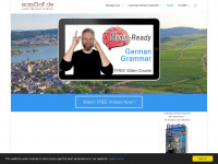 learn-german-smarter.com Webseite Vorschau