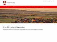 jens.ch Webseite Vorschau