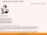 volierenbau.ch Webseite Vorschau
