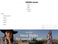 peterhahn.ch Webseite Vorschau