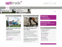 optitrade.ch Webseite Vorschau