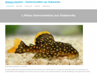 amazon-aquatics.de Webseite Vorschau