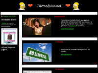 chorraditas.net Webseite Vorschau