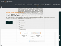 hotel-elbflorenz.de Webseite Vorschau
