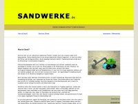 sandwerke.de Webseite Vorschau