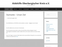 aidshilfe-oberberg.de Webseite Vorschau