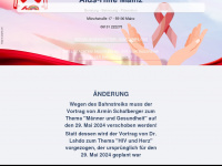 aidshilfemainz.de Webseite Vorschau