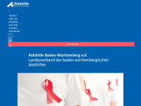 aidshilfe-bw.de Webseite Vorschau