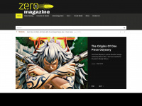zero1magazine.com Webseite Vorschau