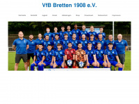 vfb-bretten.de Webseite Vorschau