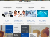 sam4s.com Webseite Vorschau