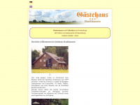 gaestehaus-hankhausen.de Webseite Vorschau