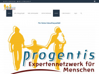 progentis.de Webseite Vorschau
