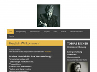 tobias-escher.de Webseite Vorschau