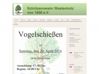 sv-westenholz.de Webseite Vorschau