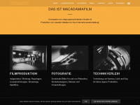 macadamiafilm.de Webseite Vorschau