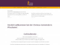 cg-pforzheim.de Webseite Vorschau