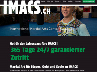 imacs.ch Webseite Vorschau