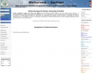 wetternetz-sachsen.de Webseite Vorschau