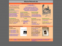 nikola-reinartz.de Webseite Vorschau