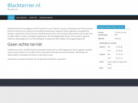 blackterrier.nl Webseite Vorschau