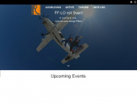 skydive-soest.de Webseite Vorschau