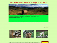 tierpark-hebelei.de Webseite Vorschau