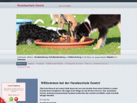 hundeschule-guetersloh.com Webseite Vorschau