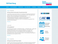 fdp-bad-iburg.de Webseite Vorschau