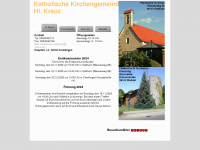 heilig-kreuz-veltheim.de Webseite Vorschau