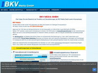 bkv.net Webseite Vorschau