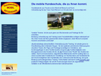 hundeschulemobil.de Webseite Vorschau