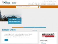 bauinnung-bayreuth.de Webseite Vorschau