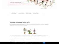 perlen-baum-basteln.de Webseite Vorschau