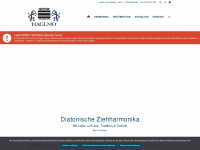 haglmo-harmonika.de Webseite Vorschau