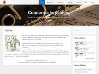concordia.lu Webseite Vorschau