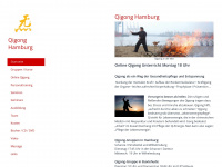 qigong-hamburg.com Webseite Vorschau