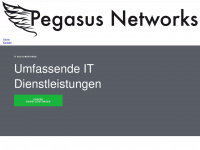 pegasusnetworks.de Webseite Vorschau