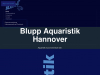 blupp-aquaristik-hannover.de Webseite Vorschau
