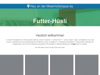 futterhuesli.ch Webseite Vorschau