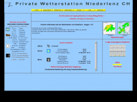 wetterstation-niederlenz.ch Webseite Vorschau