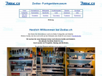 zodiac.ch Webseite Vorschau