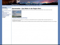 bernerwetter.ch Webseite Vorschau