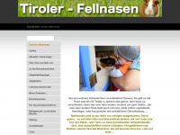 tiroler-fellnasen.com Webseite Vorschau