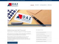 oaz.de Webseite Vorschau