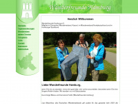 wanderfreundehamburg.de Webseite Vorschau